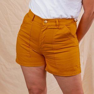 Big Bud Press CLASSIC WORK SHORTS - SPICY MUSTARD